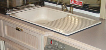 VW T4 Holdsworth Valentine Special Sink and Drainer