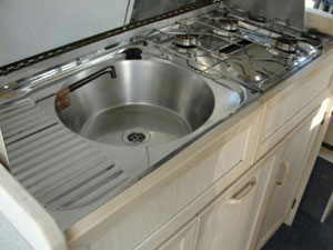 VW T4 Holdsworth Vision Sink and Cooker