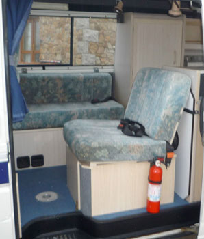 VW T4 Holdsworth Vision Rear Seat Bed