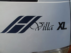 VW T4 Holdsworth Villa  XL Front Logo