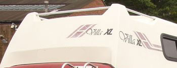 VW T4 Holdsworth Villa XL Side and Rear Roof Logo