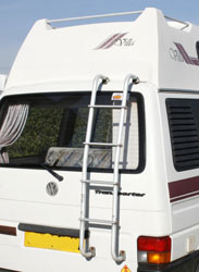 VW T4 Holdsworth Villa Rear Ladder with Roof Rack